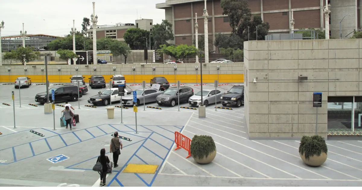 A Vast Union Station Los Angeles Parking Lot