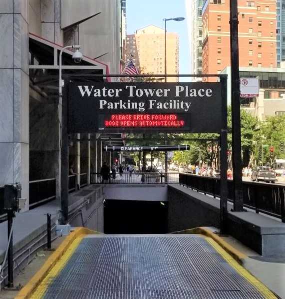 Water Tower Place, Chicago Car Park
