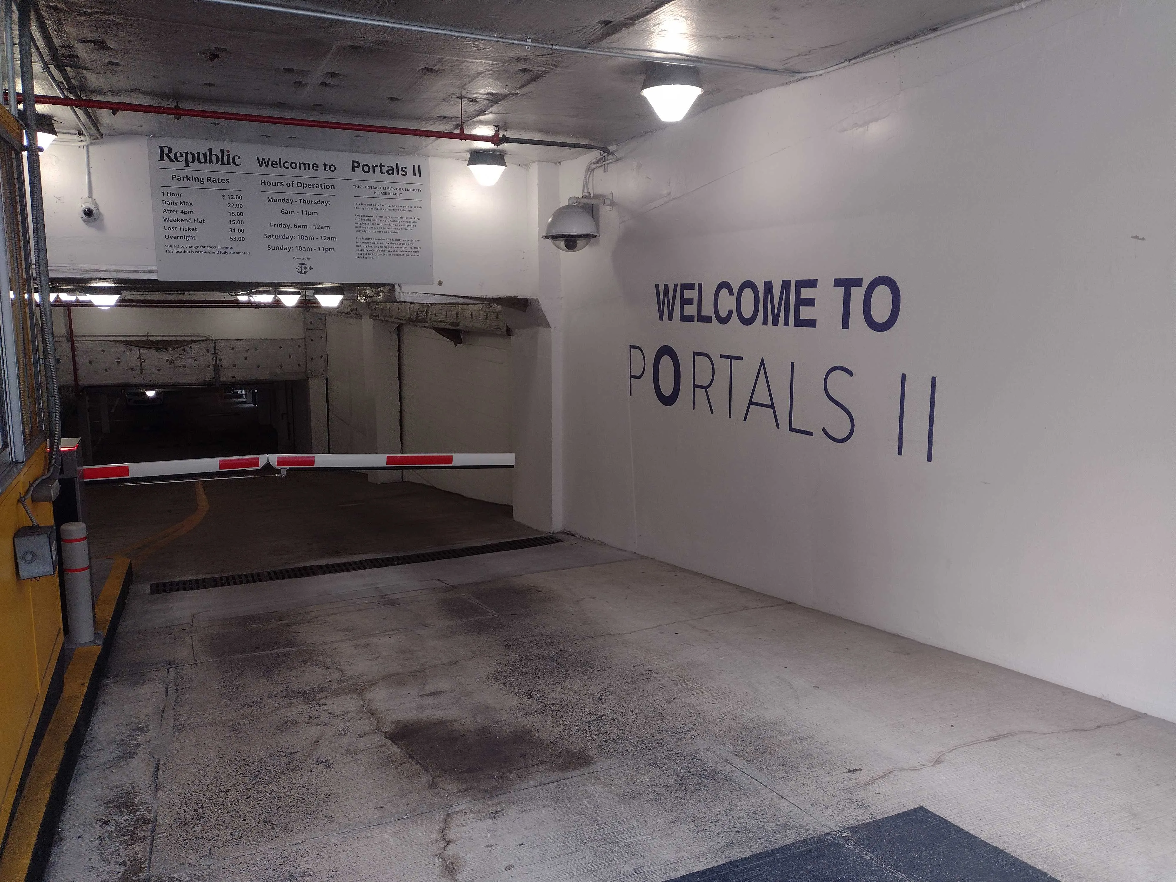 Portals 2, Washington Car Park