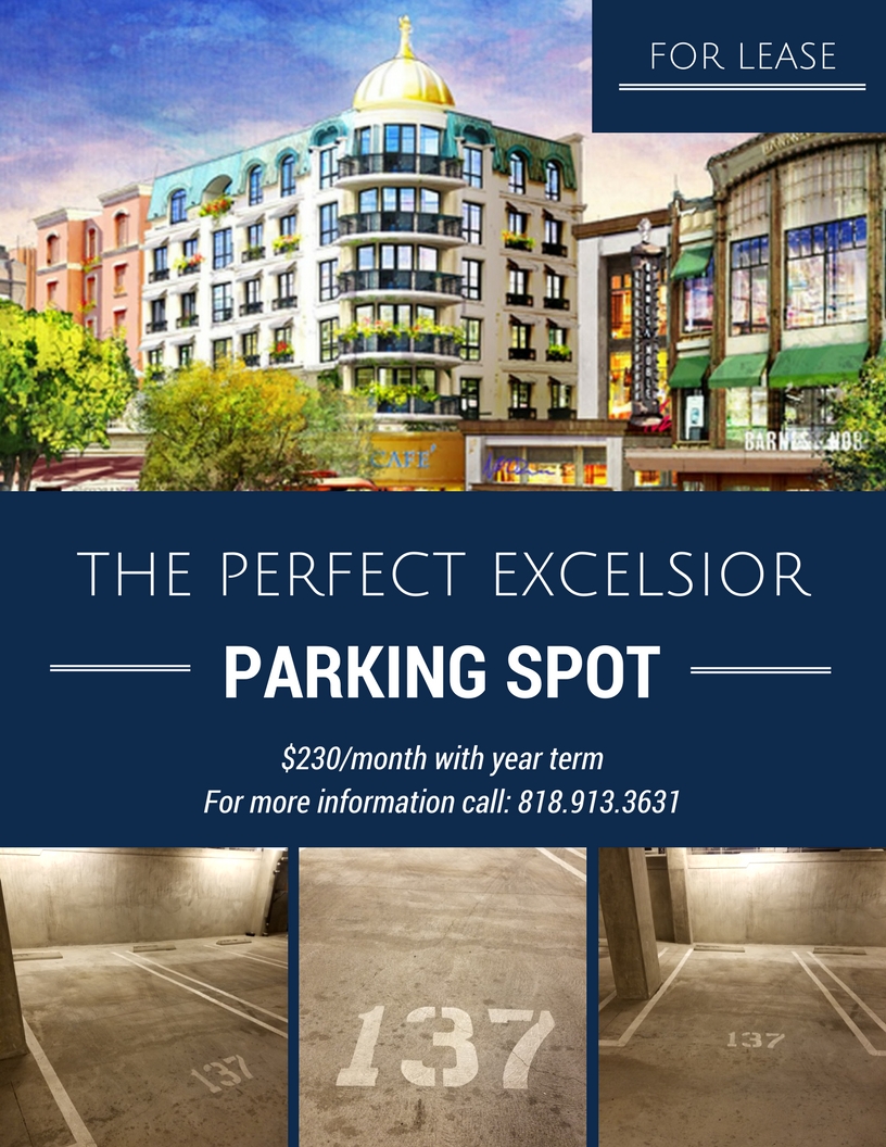 Parking, Garages And Car Spaces For Rent - Parking Spot At The Americana At Brand