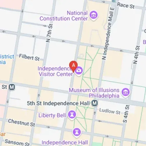 1–199 N Independence Mall W, Philadelphia, Philadelphia, PA 19106, Amerika Syarikat