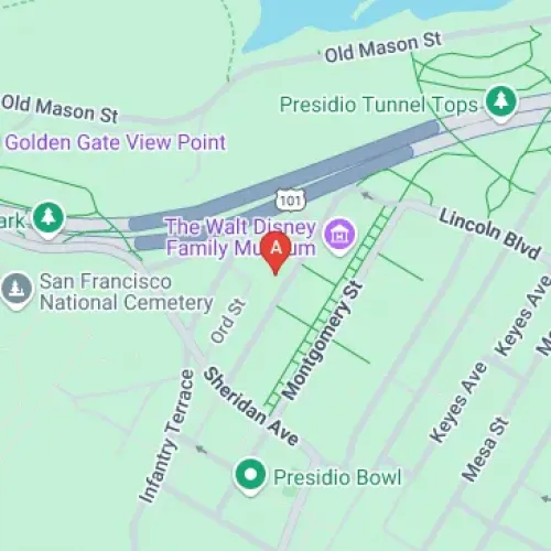 100 Taylor Rd, San Francisco, CA 94129, Bandaríkin