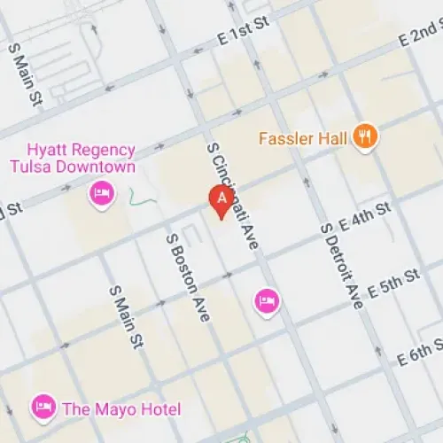 100e E 3rd St, Tulsa, OK 74103, United States