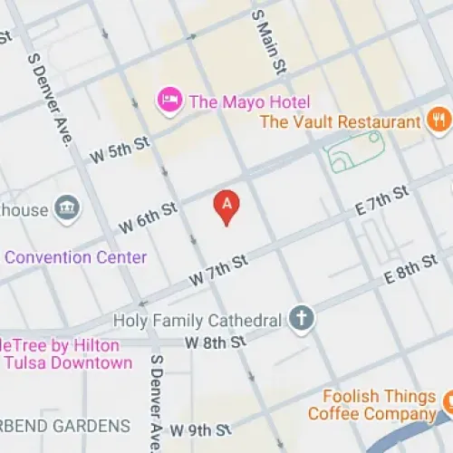 100W E 6th St, Tulsa, OK 74119, United States