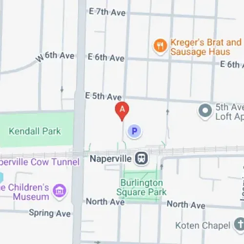 105 E 4th Ave, Naperville, IL 60540, Bandaríkin