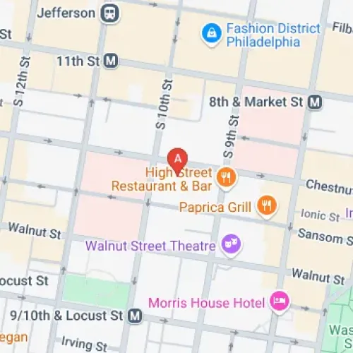107 S 10th St, Philadelphia, PA 19107, United States