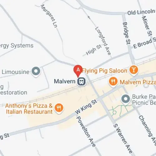 116N S Warren Ave, Malvern, PA 19355, Estados Unidos