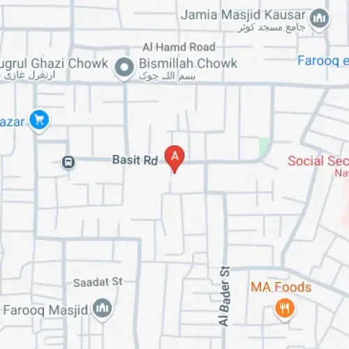 119 D Gosha-e-Ahbab, Maraghzar Colony Kakazai, Lahore, Punjab, Pakistan