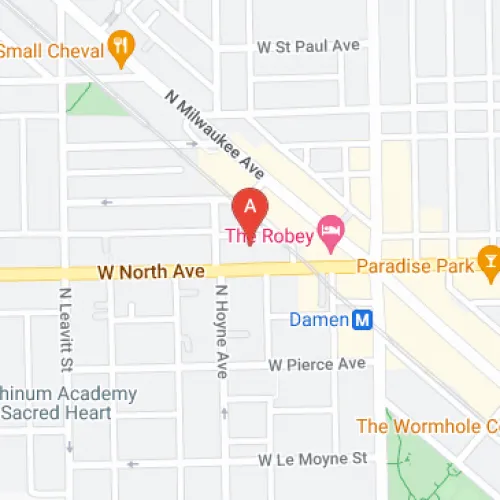 Parking For Rent - $120 Secured Parking Space Wicker Park Steps From Blue Damen Stop!!