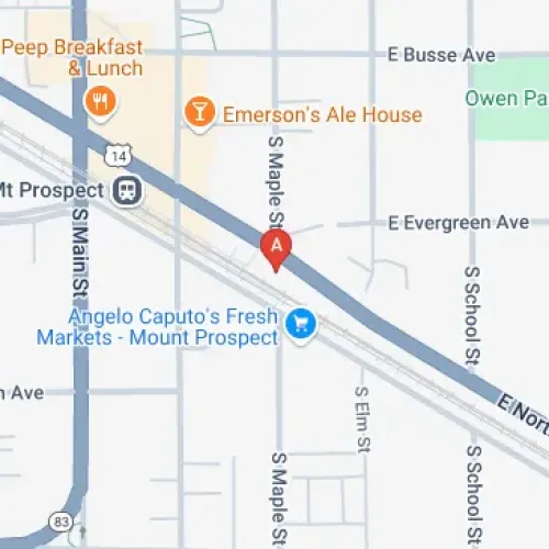 121 S Emerson St, Mt Prospect, IL 60056, สหรัฐอเมริกา
