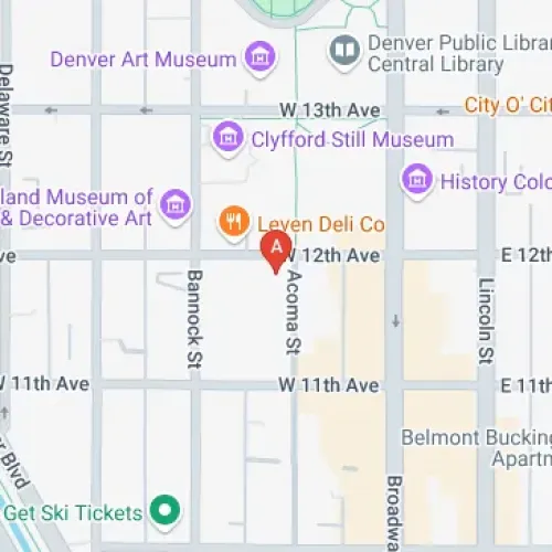 124 W 12th Ave, Denver, CO 80204, Amurika