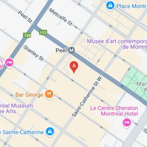 1445 Stanley St, Montreal, Quebec H3A 3T1, Canada