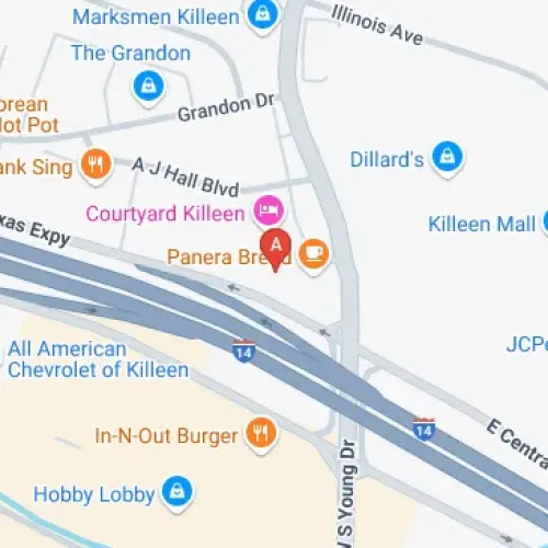 1721 E. Central Texas Expressway (US 190), Killeen, TX 76541, United States