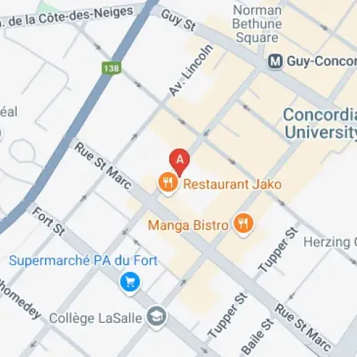 1840 Blvd. De Maisonneuve Ouest, Montreal, Quebec H3H 1J8, Canada