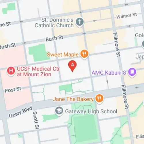 2000 Post St, San Francisco, CA 94115, Сполучені Штати