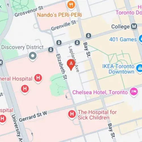 201 Elizabeth St, Toronto, ON M5G 2C4, Canada