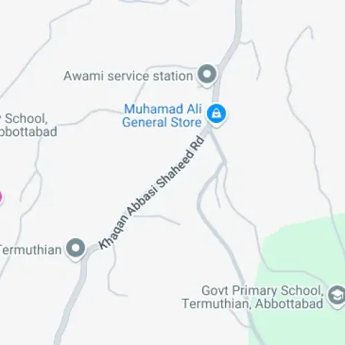 2FGP+MMP, Khaqan Abbasi Shaheed Rd, Termuthian, Abbottabad, Khyber Pakhtunkhwa, Pakistan