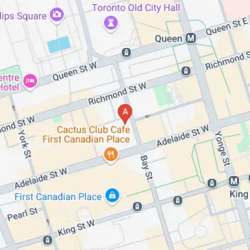 350 Bay St., Toronto, ON M5H 2S6, Kanada