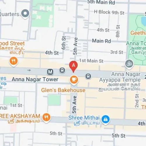 36M6+X3J, Z Block, AD Block, Anna Nagar, Chennai, Tamil Nadu 600040, India