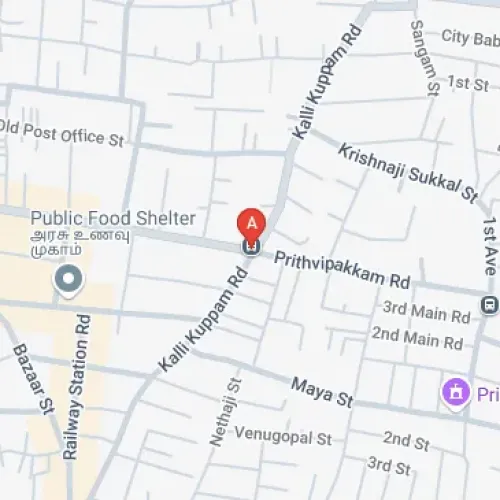 4594+CWX, Prithvipakkam Rd, Venkatapuram, Ambattur, Chennai, Tamil Nadu 600053, India