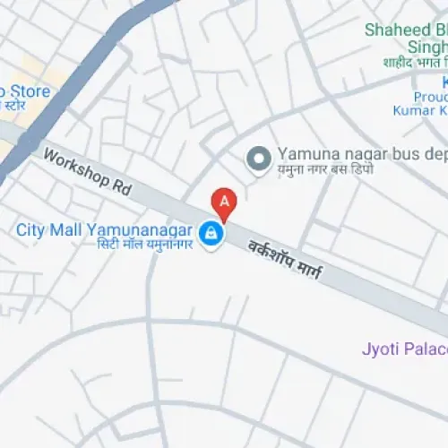 47MG+HJR, Workshop Rd, Sarojini Colony, Model Town, Yamuna Nagar, Haryana 135001, India