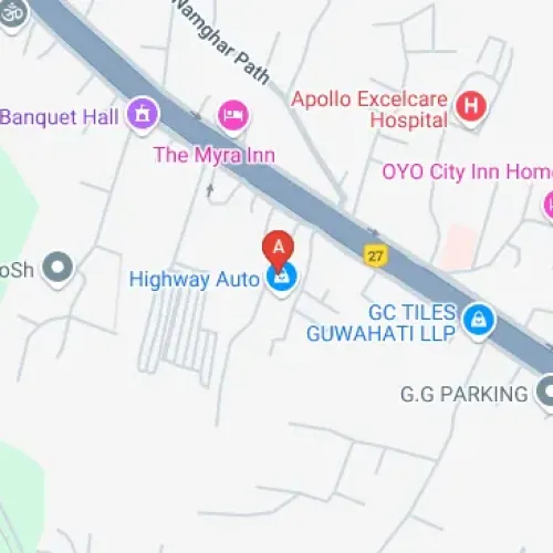 4MGH+8CJ, NH 27, Tetelia, Guwahati, Assam 781011, India