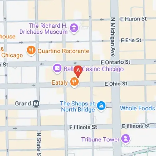 50 E Ohio St, शिकागो, IL 60611, संयुक्त राज्य अमेरिका