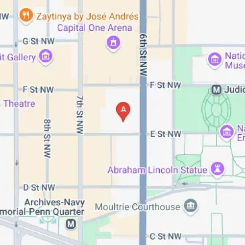 601 E St NW, Washington, DC 20004, United States