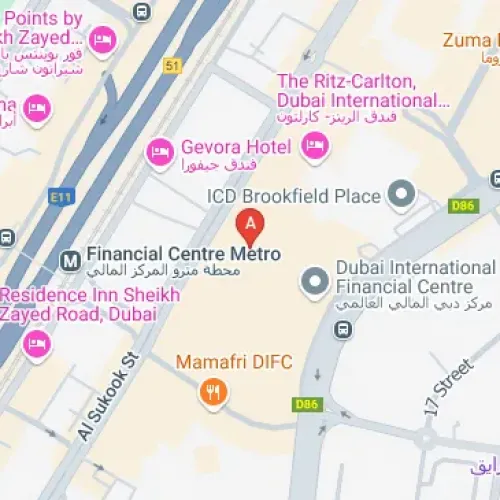676H+M86 - Trade Center - DIFC - Dubai - De Forenede Arabiske Emirater