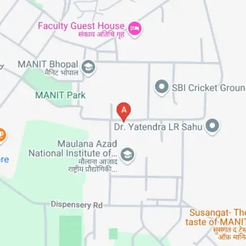 6C84+6RH, Maulana Azad National Institute of Technology, Bhopal, Madhya Pradesh 462051, India