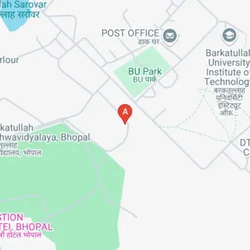 6F23+364, Barkatullah University, Habib Ganj, Bhopal, Madhya Pradesh 462026, India