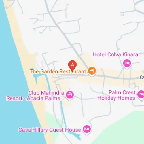 7WG8+P62, Colva Beach Rd, Fatona, Majorda, Goa 403708, India