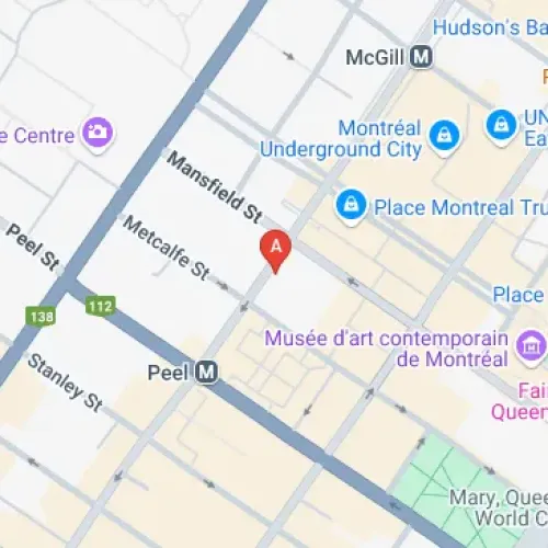 900 Blvd. De Maisonneuve Ouest, Montreal, Quebec H3A 0A5, Canada