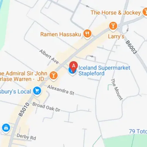 91 Derby Rd, Beeston, Stapleford, Nottingham NG9 7AR, United Kingdom