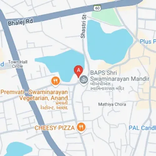 BAPS Swaminarayan Mandir, Rahtlav, Mathiya Chora, Anand, Gujarat 388001, India