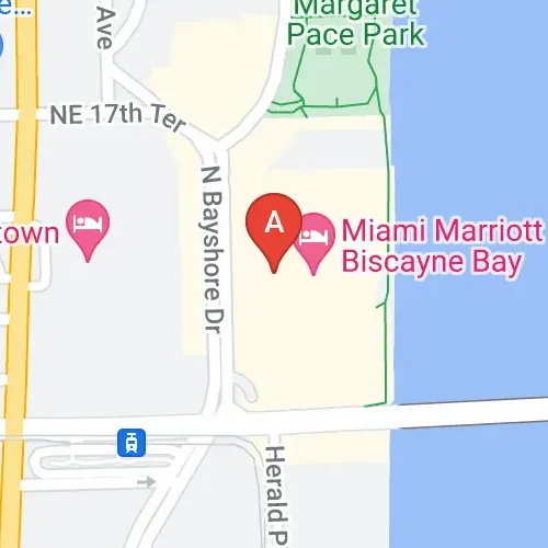 Biscayne Bay Marriott, Miami Car Park