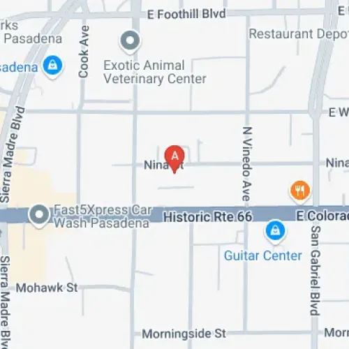 (b/t N &, N Vinedo Ave & Nina St, Pasadena, CA 91107, United States