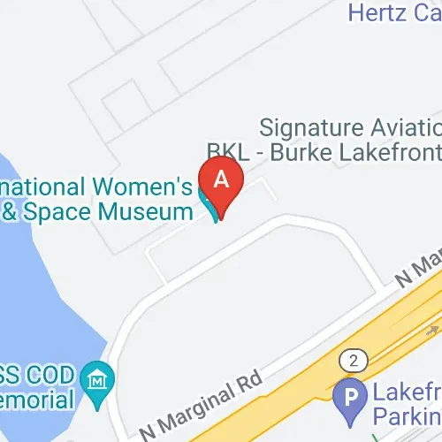 Burke Lakefront Airport, Cleveland Car Park