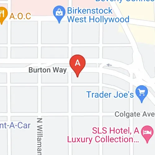 Burton Way, Los Angeles Car Park