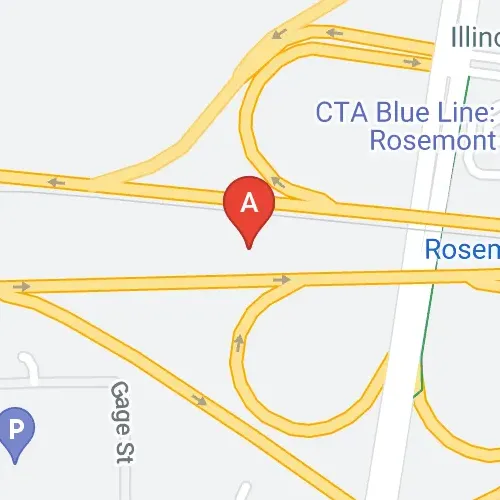 Cta Rosemont Pnr, Rosemont Car Park