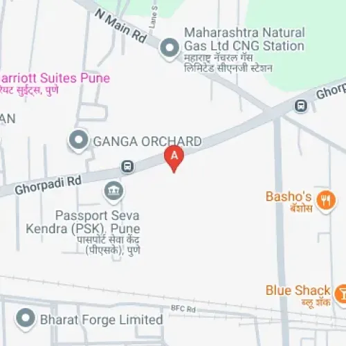 E3, Mundhwa Rd, Fatima Nagar, Pingale Wasti, Koregaon Park Annexe, Mundhwa, Pune, Maharashtra 411036, Indija