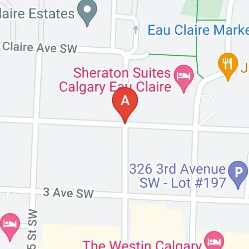 Eau Claire Market Surface, Calgary Car Park