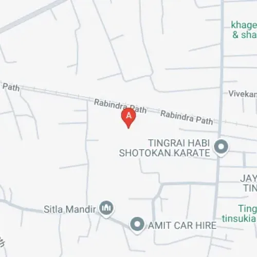 F89W+Q2H, Rabindra Path, Tingrai Habi Gaon, Tinsukia, Assam 786145, India