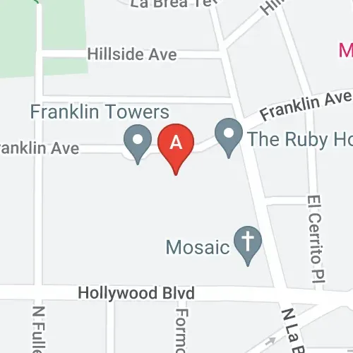 Franklin Avenue, Los Angeles Car Park