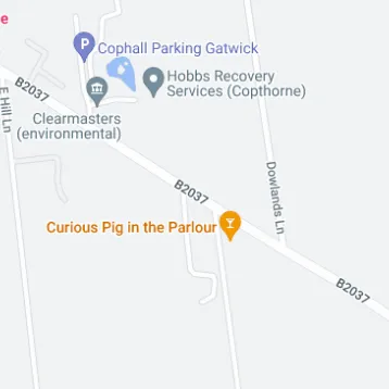 Gatwick Airport Parking Cophall Parking Gatwick - Park And Ride - Non Flexible