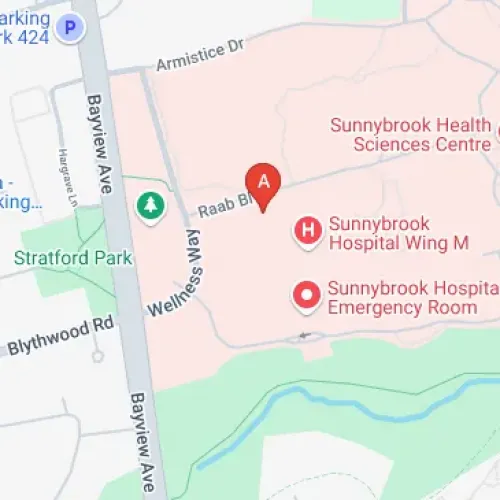 Hospital Rd at Wellness Way East Side, Toronto, ON M4N 3M5, Canada