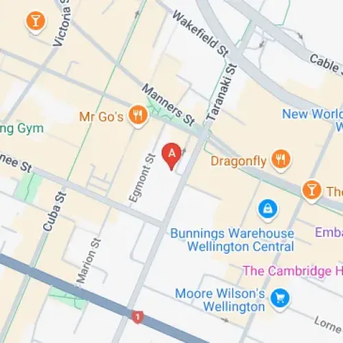 Inglewood Place, Te Aro, Wellington 6011, New Zealand