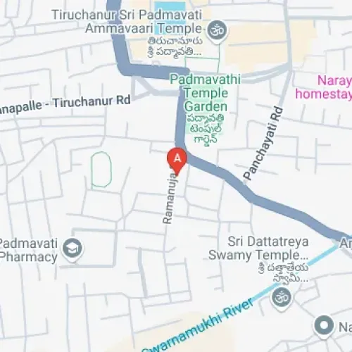 JC3X+XQP, S.V.P. Colony, Tiruchanur, Tirupati, Andhra Pradesh 517503, India