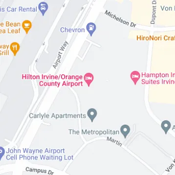 John Wayne Airport-orange County Airport Parking Hilton Irvine/orange County Airport - Valet - Uncovered - Irvine