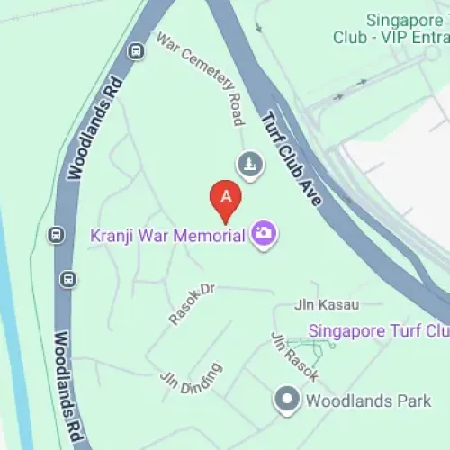 Kranji War Memorial Car Parking Spaces